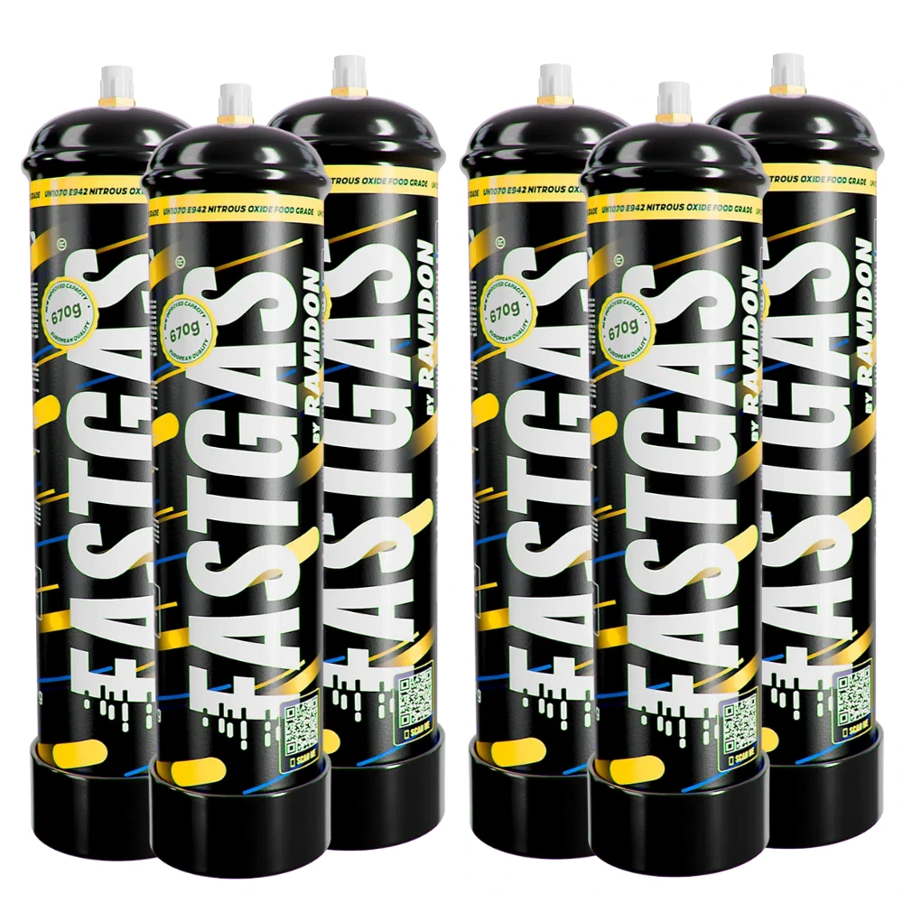 Fastgas Nitrous oxide 640g for sale Fastgas Nitrous oxide 640g for sale