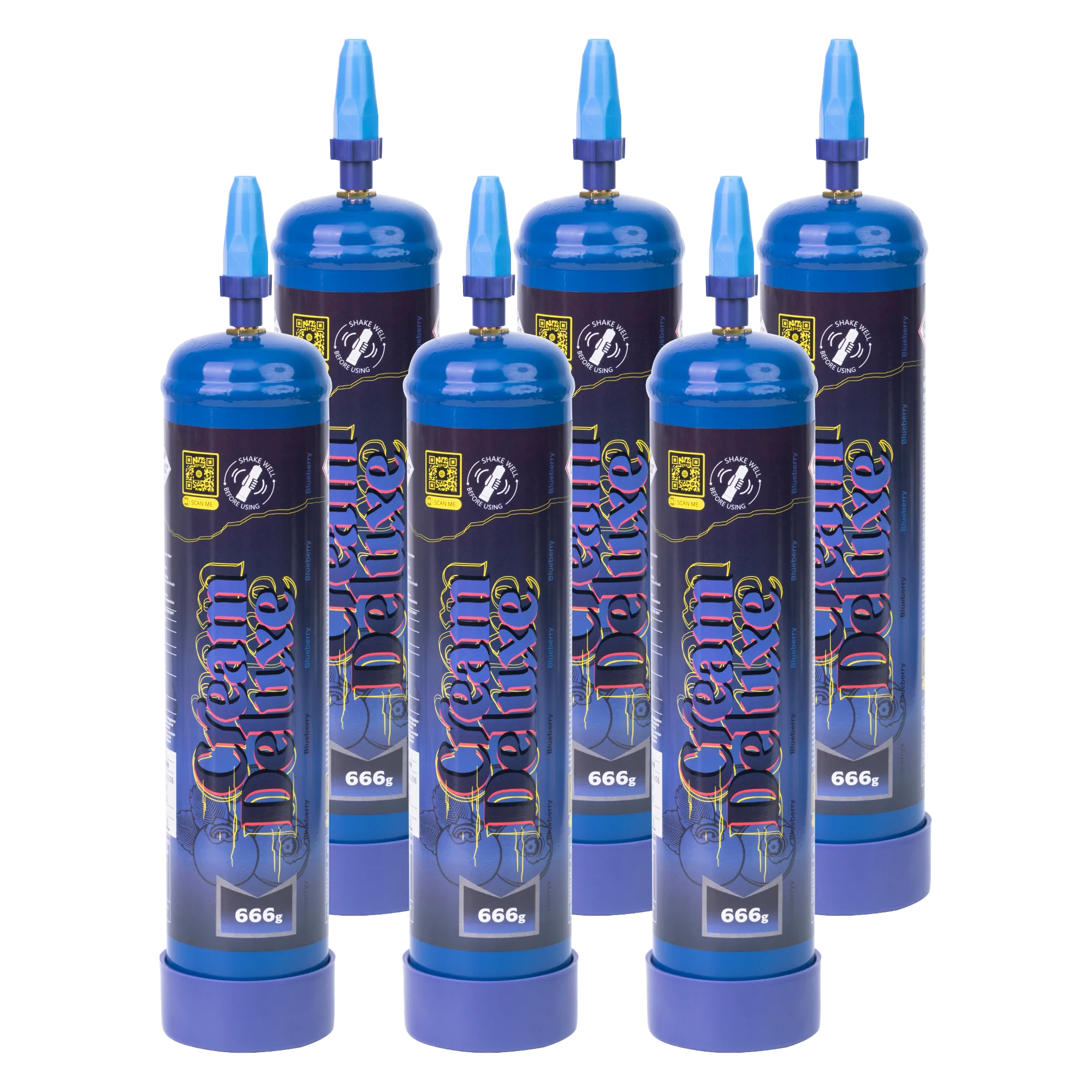 Cream Deluxe Blueberry N2O 666g For Saleย Cream Deluxe Blueberry N2O 666g For Saleย