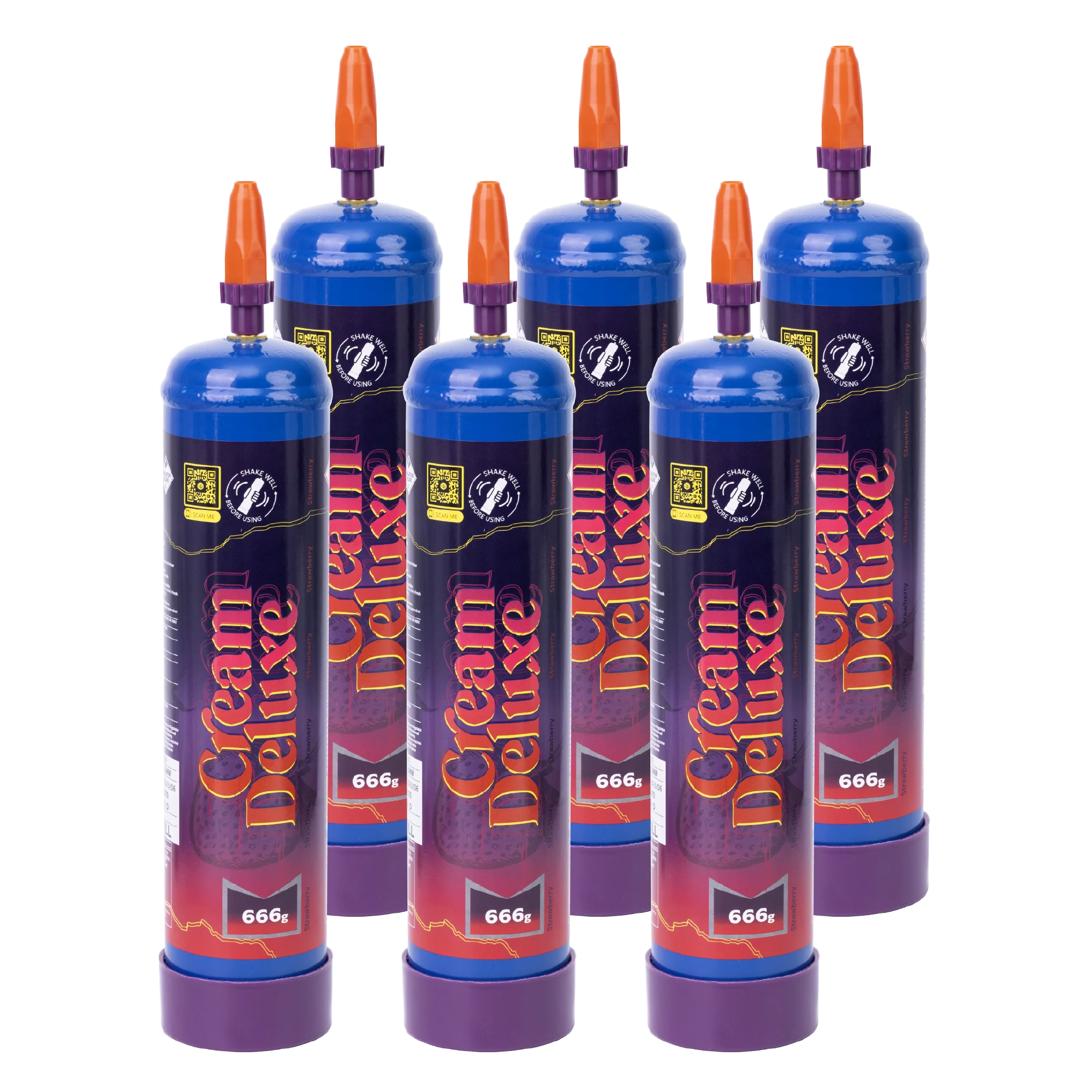 Cream Deluxe Strawberry N2O 666g For Sale Cream Deluxe Strawberry N2O 666g For Sale