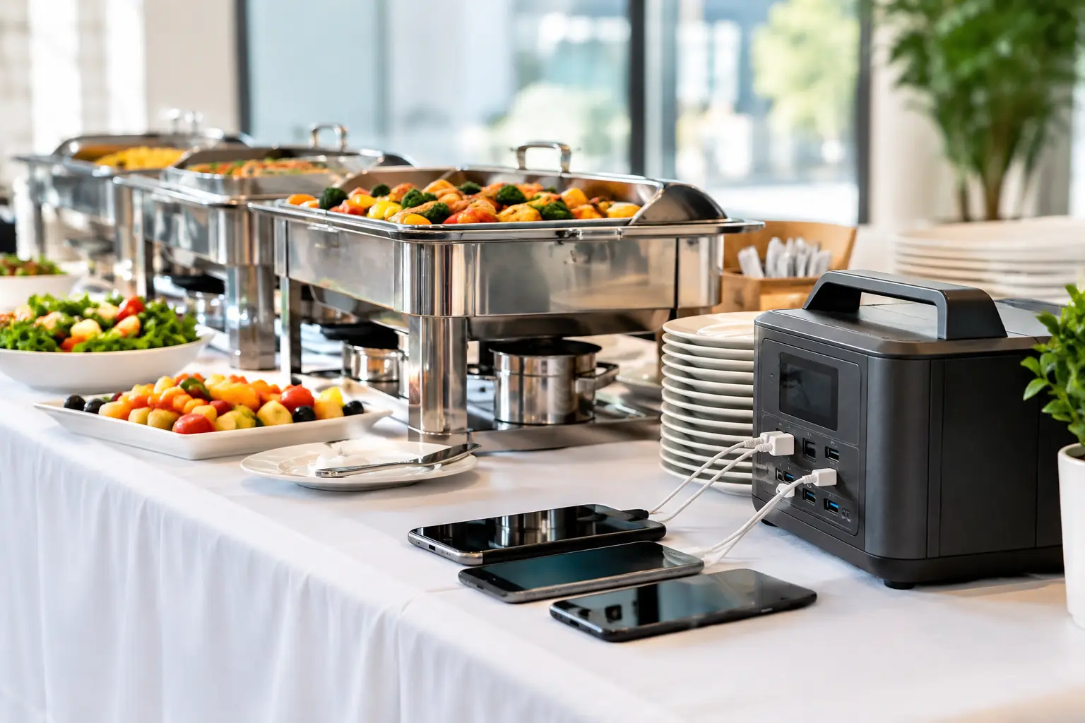 Bulk Chargers for Catering Events That Keep Up