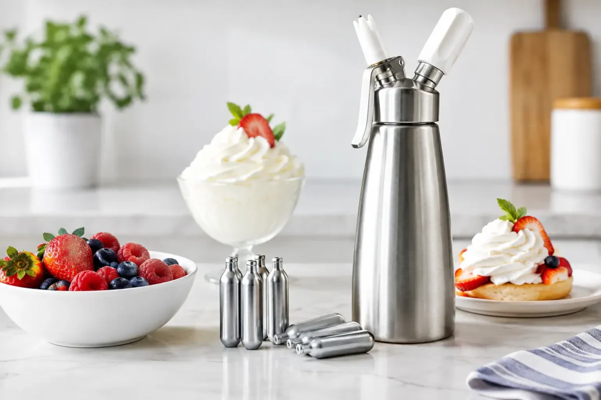 Choosing Whipped Cream Charger Size for Your Kitchen