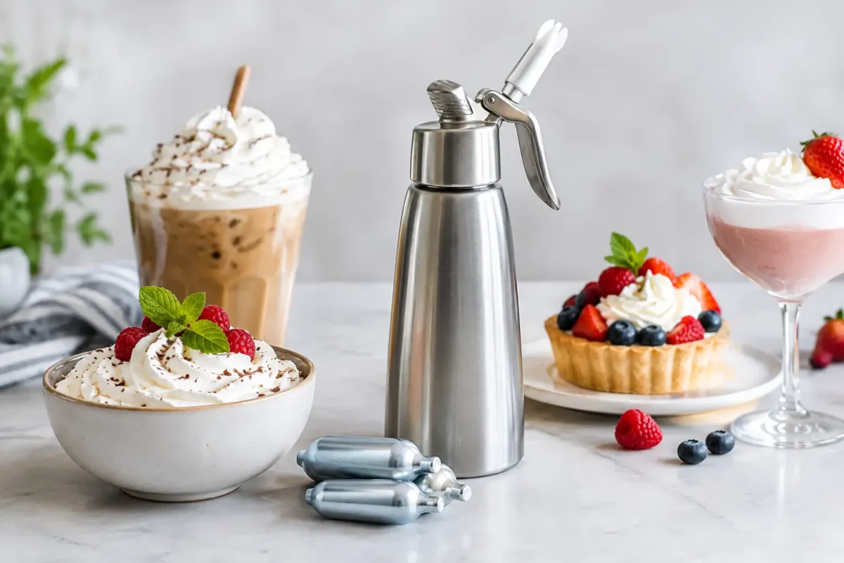 Cream Chargers for Better Desserts and Drinks