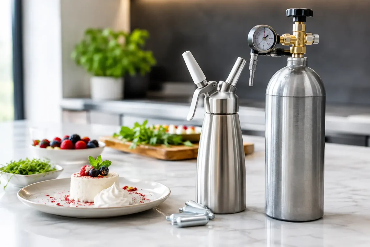 Food Grade N2O Tanks for Culinary Precision