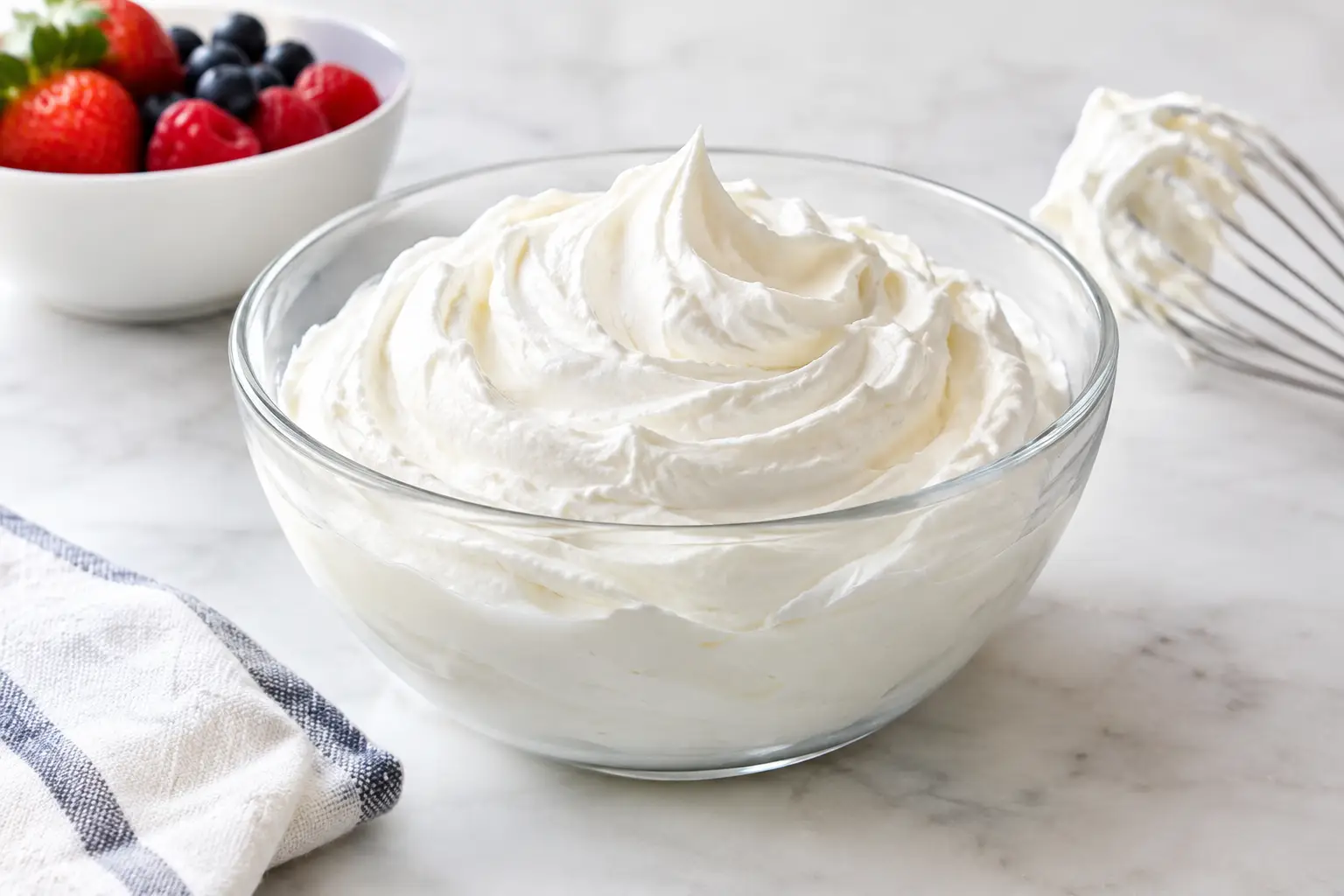 How to Prepare Stabilized Whipped Cream That Holds